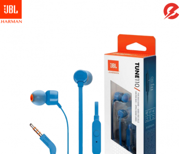 JBL TUNE110 In-ear Headphones Superior JBL Sound One Button Control Headset Sports Earbuds